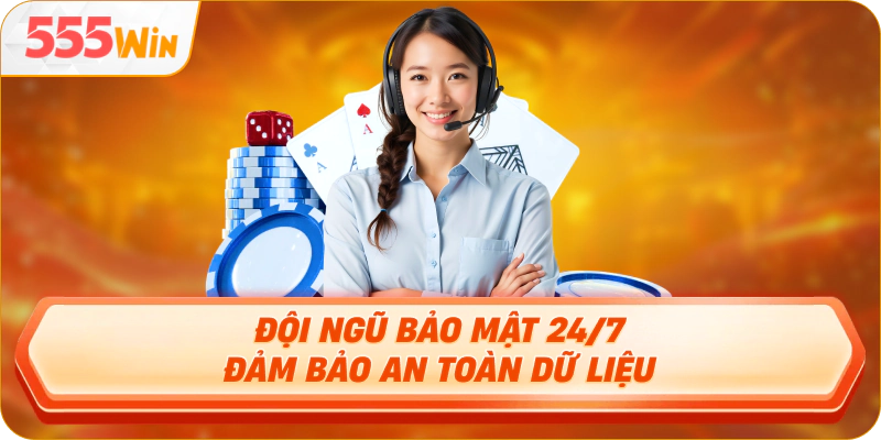 Đội ngũ bảo mật 24/7 đảm bảo an toàn dữ liệu